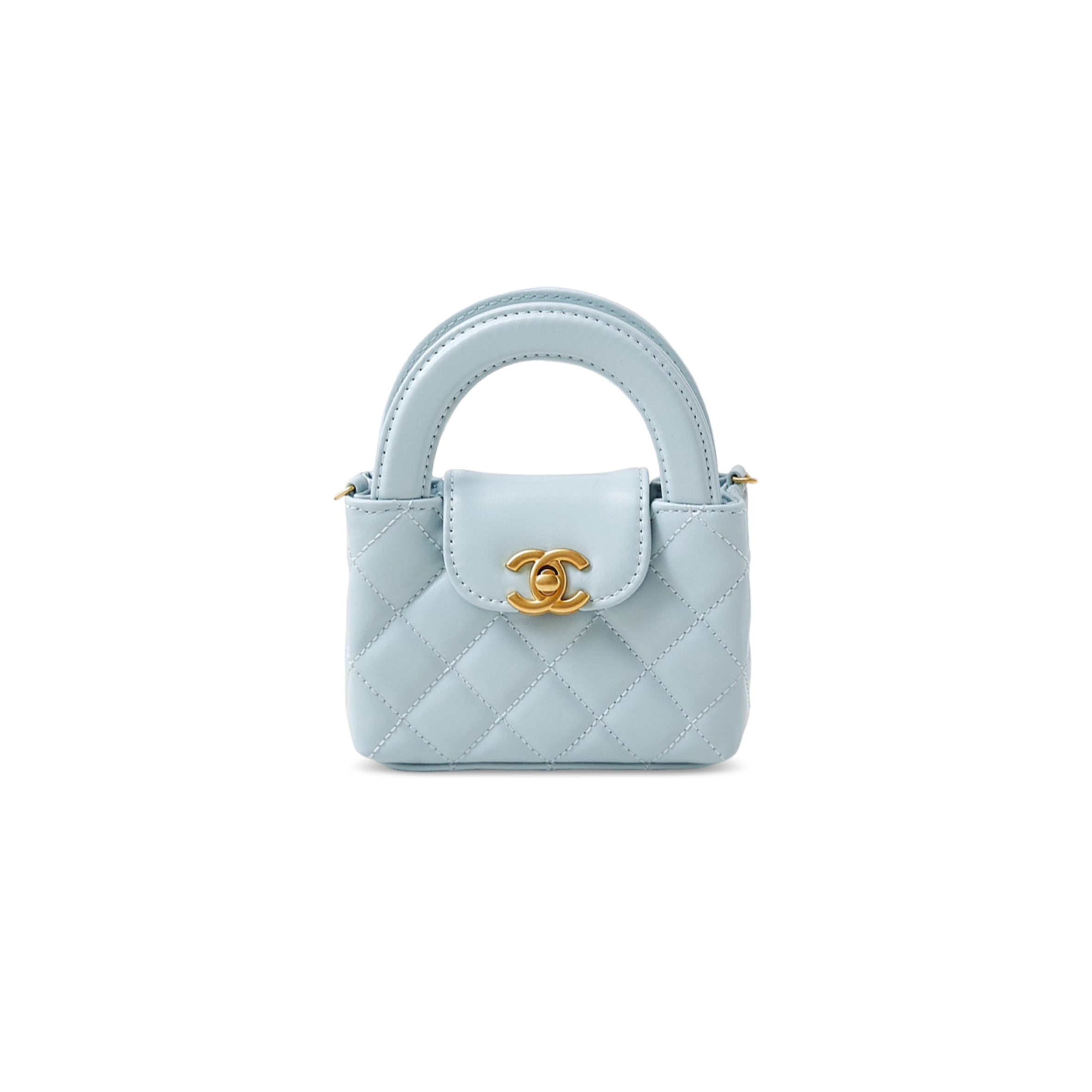 CHANEL KELLY NANO SHOPPING BAG AS3435 (12.5*8.3*4cm)